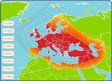 Turksat 2A Ku-band West Spot Beam